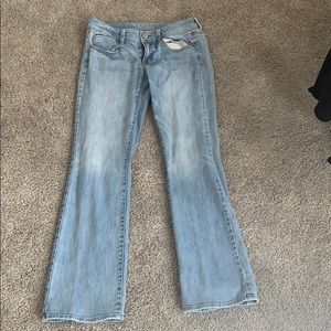 American Eagle low rise denim